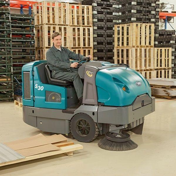 Tennant S30 Cleaning S30 Ride-On Sweeper Cleaning Warehouse