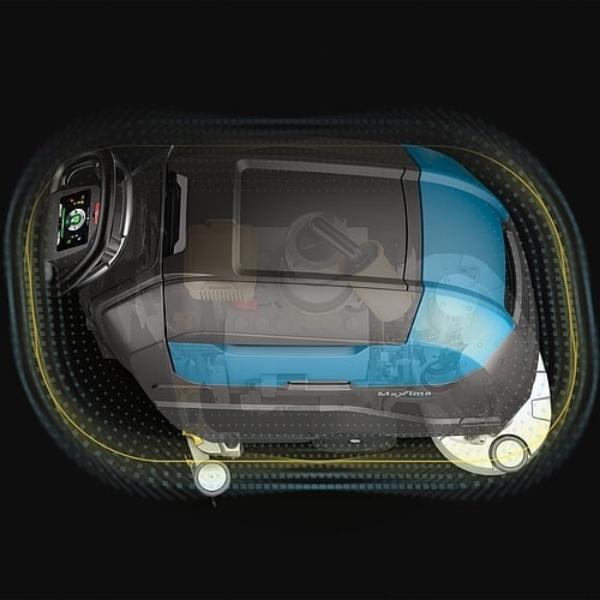 Fimap Maxima Base Scrubber Top View Fimap Maxima Base Scrubber Top View