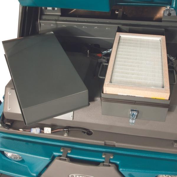 Tennant S20 Sweeper with HEPA Filter Opened Tennant S20 Sweeper with HEPA Filter Opened
