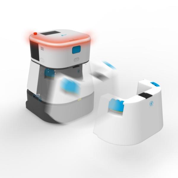 Co-Botic 45 Robotic Floor Scrubber Tanks Co-Botic 45 Robotic Floor Scrubber Tanks