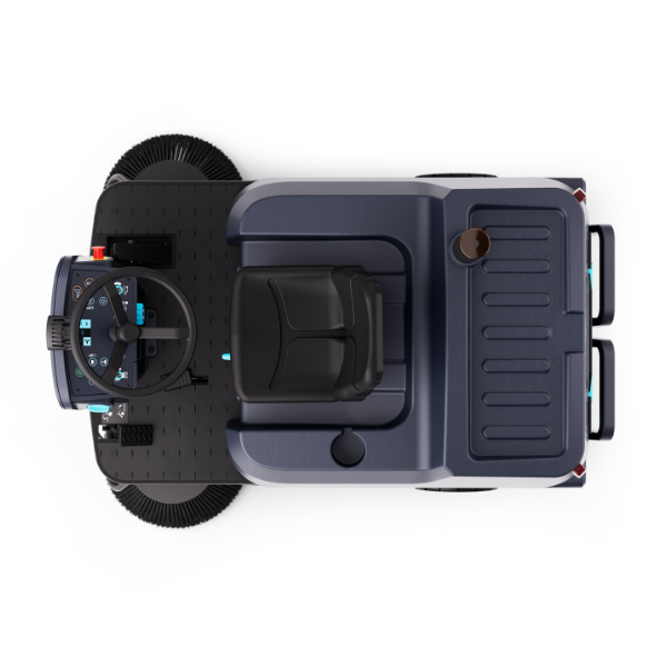 i-mop xl pro floor scrubber front folded