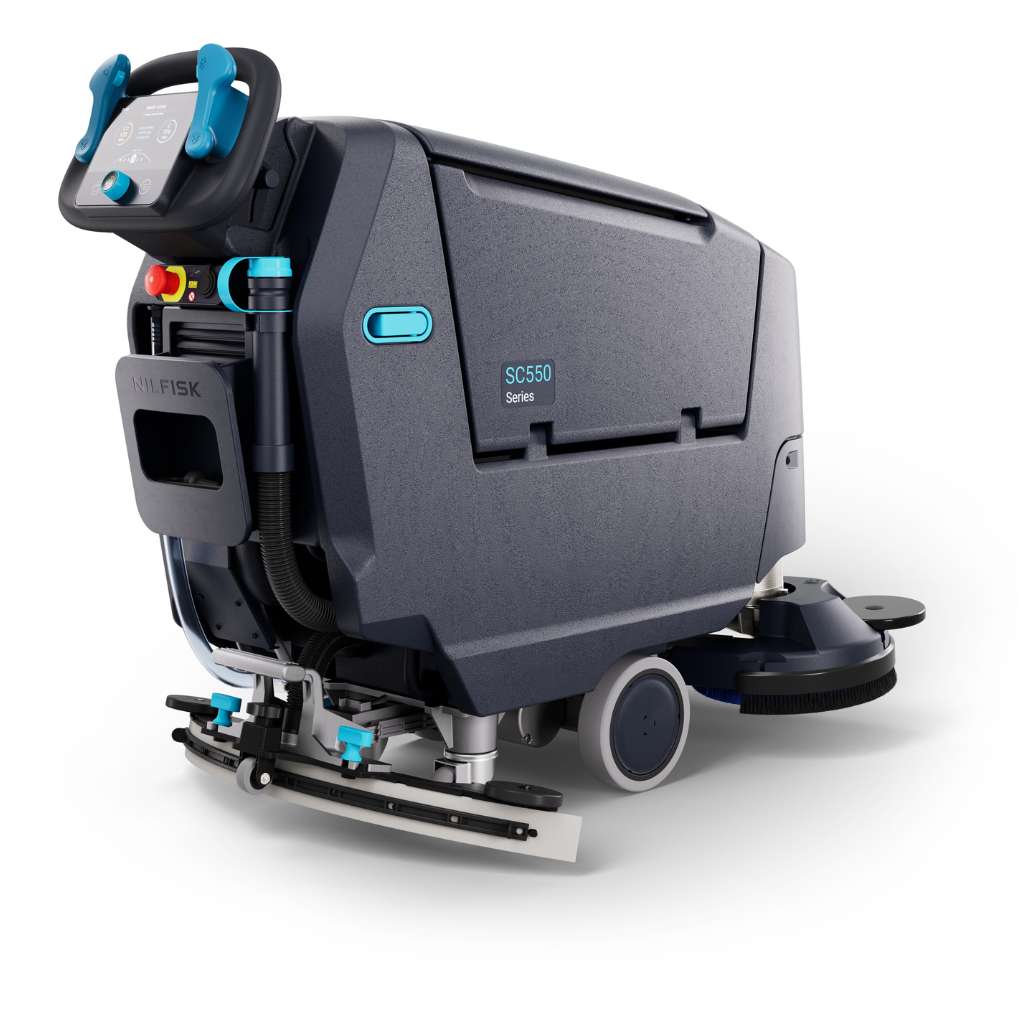 Nilfisk SC550 D-61 Walk-behind Lithium-battery Scrubber Dryer Rear Side