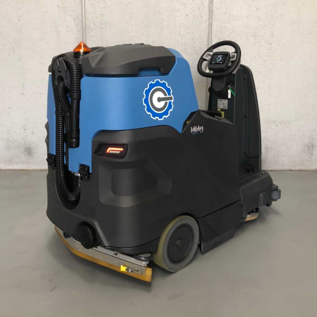 Second Hand Fimap MMg Plus Ride-On Scrubber Dryer Back Side