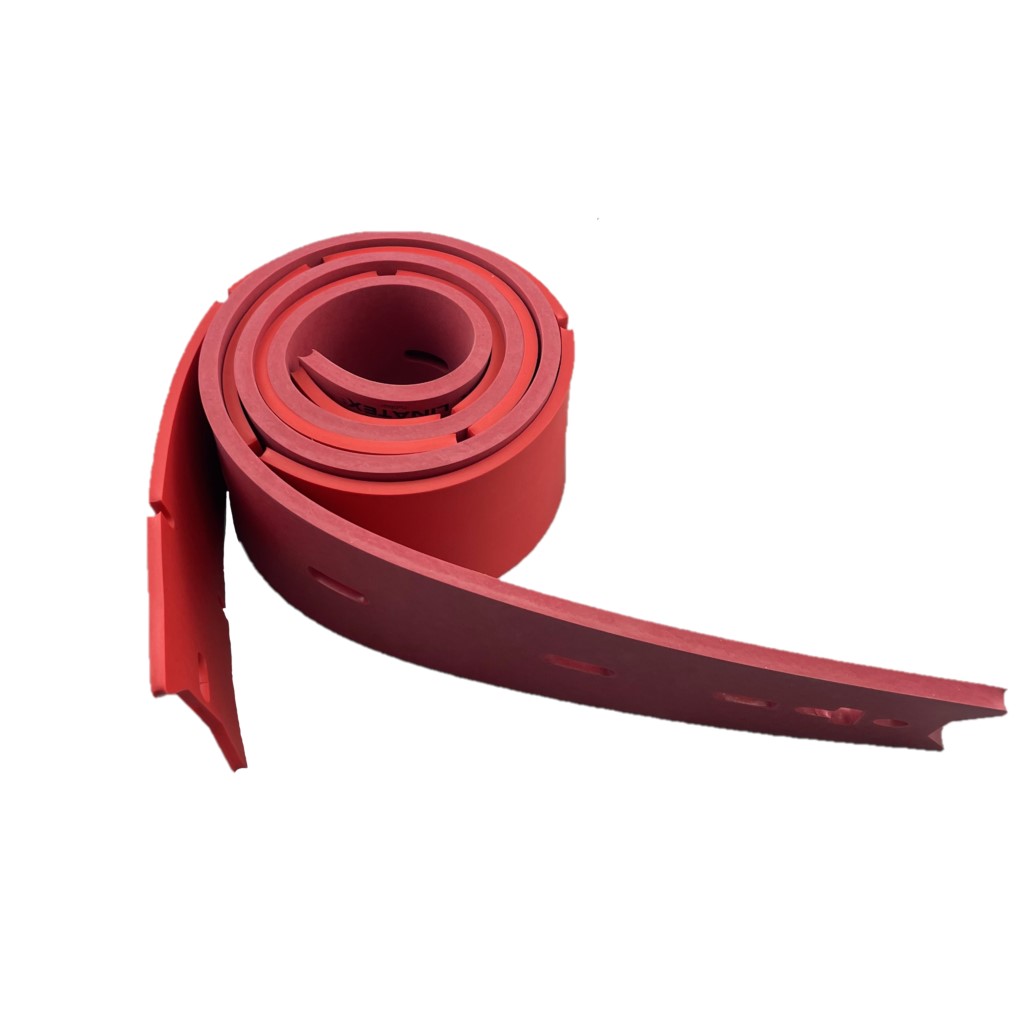 34" Squeegee Blade Kit - Linatex Red (Old Part Number: 56382739)