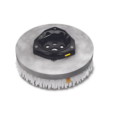 18"/ 457mm Dia, Polypropylene Disk Scrub Brush