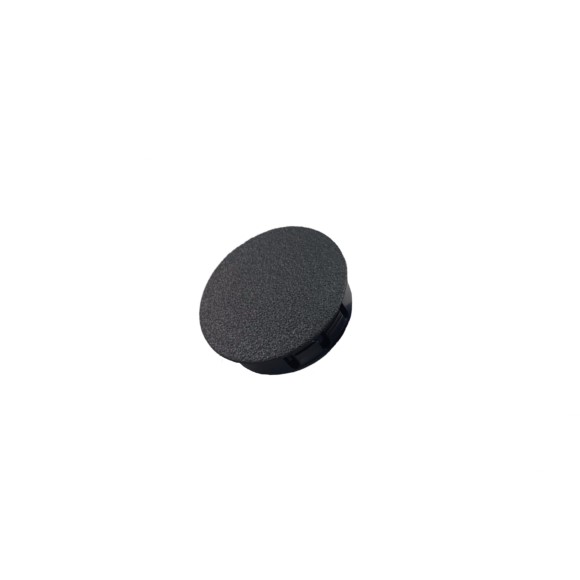 Tennant Plug, Hole, Round, 1.25H .03-.12, Blk Nyl