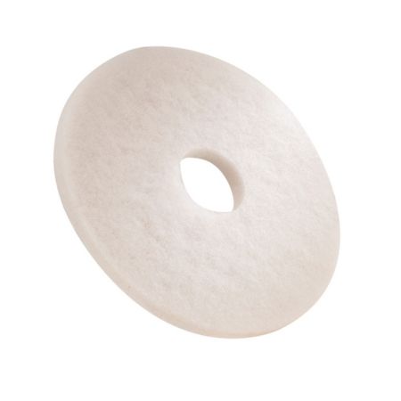 [222324] Tennant 14" White Polishing Pad