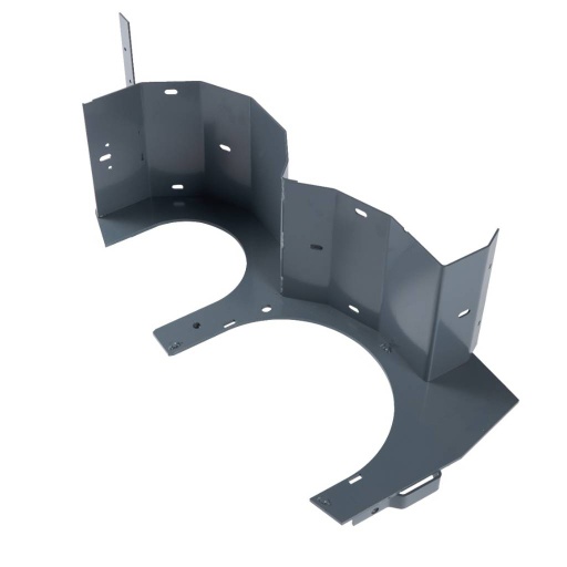 [1052124] Tennant Bracket Wldt, Brush Wrap Mtg, Rh