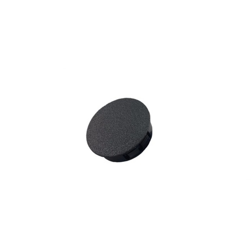 [76888] Tennant Plug, Hole, Round, 1.25H .03-.12, Blk Nyl