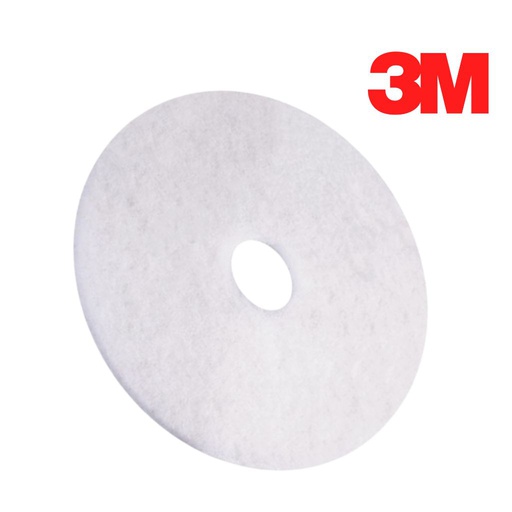 [3M17W] 430mm White Cleaning Pad (17") 3M