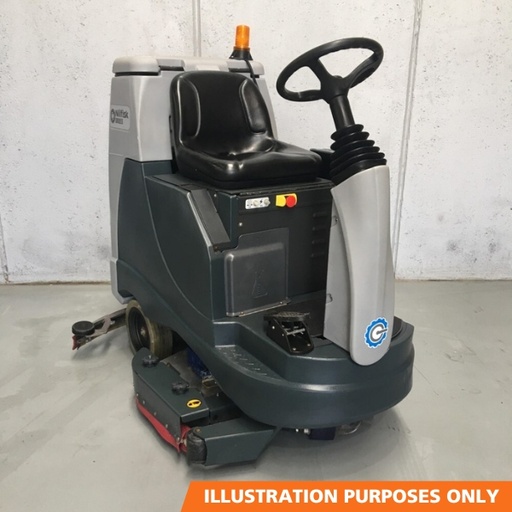 [56601015PA] Second Hand BR855 Battery Powered Ride-On Scrubber Dryer